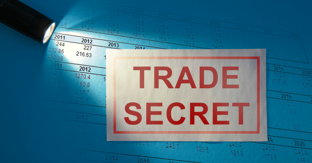 trade secret graphic