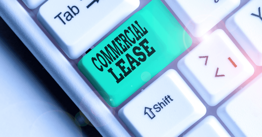 Commercial Lease button on keyboard
