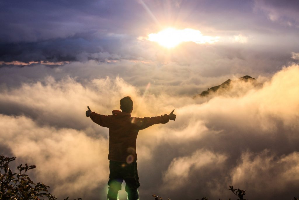 Man on Mountain